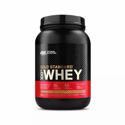 Optimum Nutrition GOLD STANDARD 100% WHEY™ Cinnamon Roll 2 lb (29 Servings) | 943508-SYA