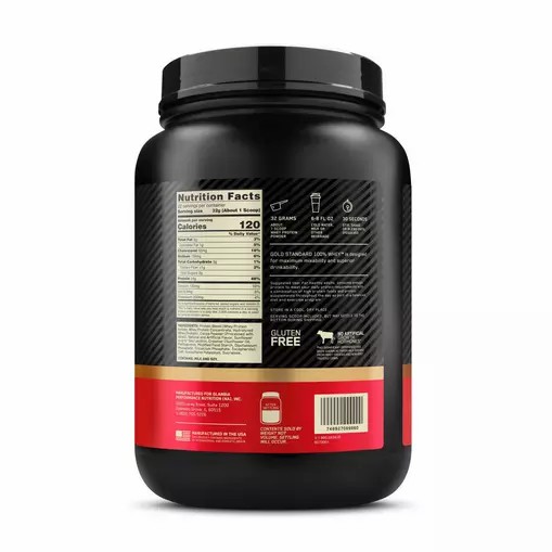 Optimum Nutrition GOLD STANDARD 100% WHEY™ Extreme Milk Chocolate 2 lb (28 Servings) | 725894-BLS