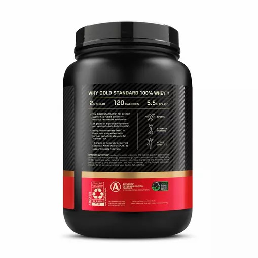Optimum Nutrition GOLD STANDARD 100% WHEY™ Extreme Milk Chocolate 2 lb (28 Servings) | 725894-BLS
