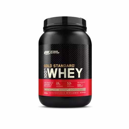 Optimum Nutrition GOLD STANDARD 100% WHEY™ Mocha Cappuccino 2 lb (28 Servings) | 195482-DKT
