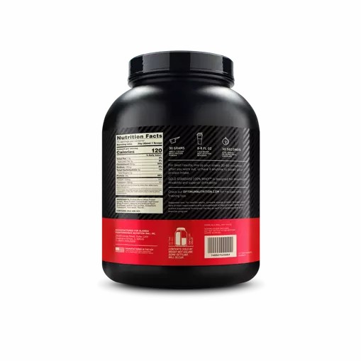 Optimum Nutrition GOLD STANDARD 100% WHEY™ Strawberry Banana 5 lb (75 Servings) | 259086-LOU