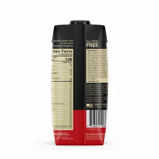 Optimum Nutrition GOLD STANDARD® Ready To Drink Protein Shake Vanilla 12 Cartons (12 Servings) | 714358-DTY