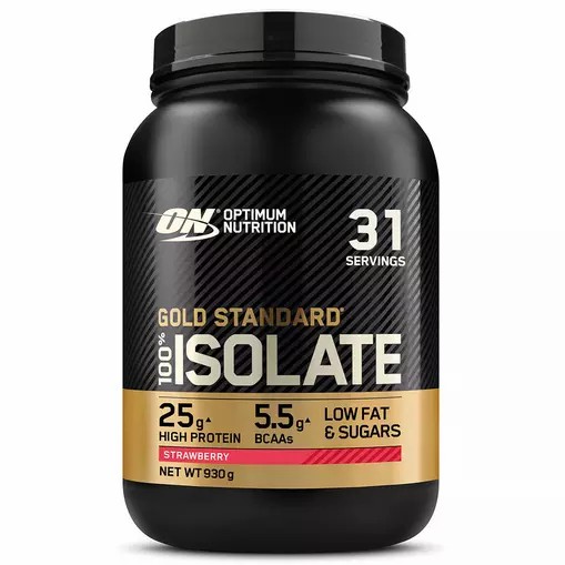 Optimum Nutrition Gold Standard 100% Isolate Strawberry 930 grams (31 Servings) | 305214-LXU