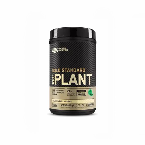 Optimum Nutrition Gold Standard 100% Plant Based Protein French Vanilla Creme 684 grams (21 Servings) | 718943-BVF