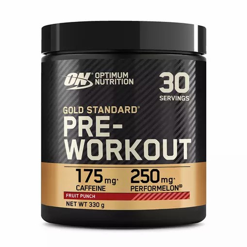 Optimum Nutrition Gold Standard Pre-Workout Fruit Punch 330 grams (30 Servings) | 961285-KHF