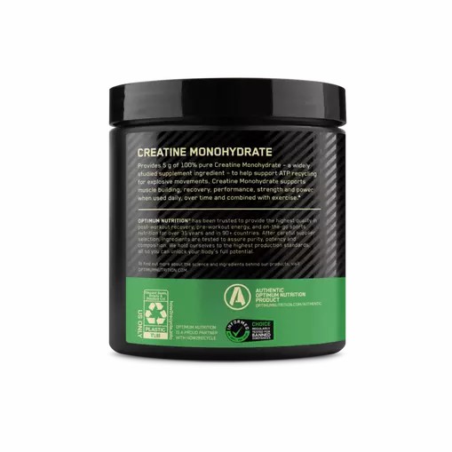 Optimum Nutrition Micronized Creatine Powder Unflavored 0.66 lb (60 Servings) | 421503-IRH