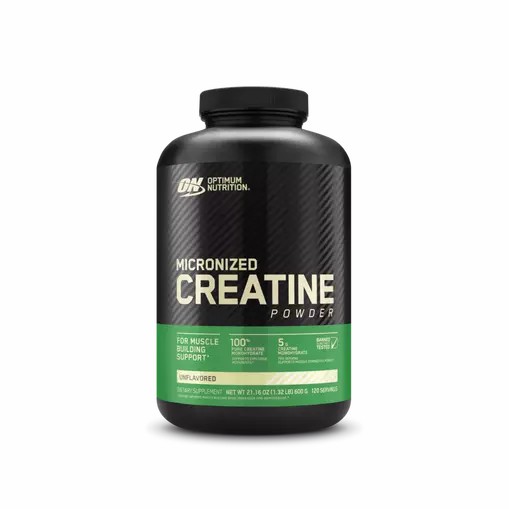 Optimum Nutrition Micronized Creatine Powder Unflavored 1.32 lb (120 Servings) | 625890-UJT