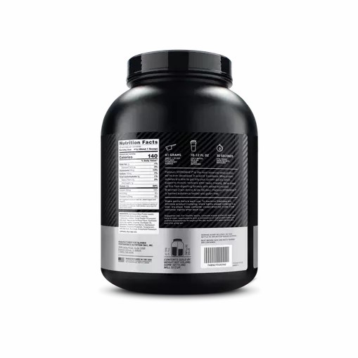 Optimum Nutrition PLATINUM HYDROWHEY™ Turbo Chocolate 3.61 lb (40 Servings) | 984270-SEA