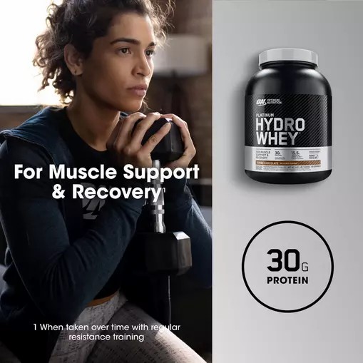 Optimum Nutrition PLATINUM HYDROWHEY™ Turbo Chocolate 3.61 lb (40 Servings) | 984270-SEA