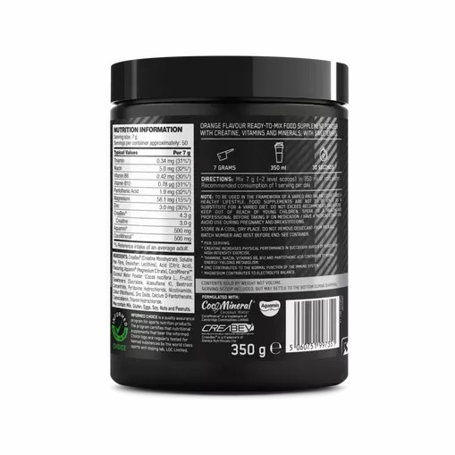 Optimum Nutrition Platinum Creatine Plus Orange 350 grams (50 Servings) | 402613-TAL