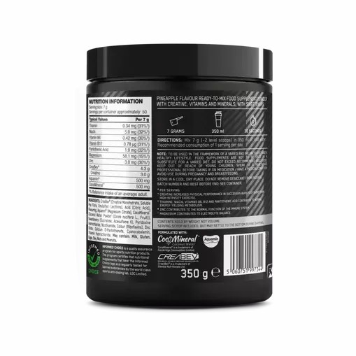 Optimum Nutrition Platinum Creatine Plus Pineapple 350 grams (50 Servings) | 768941-UKO