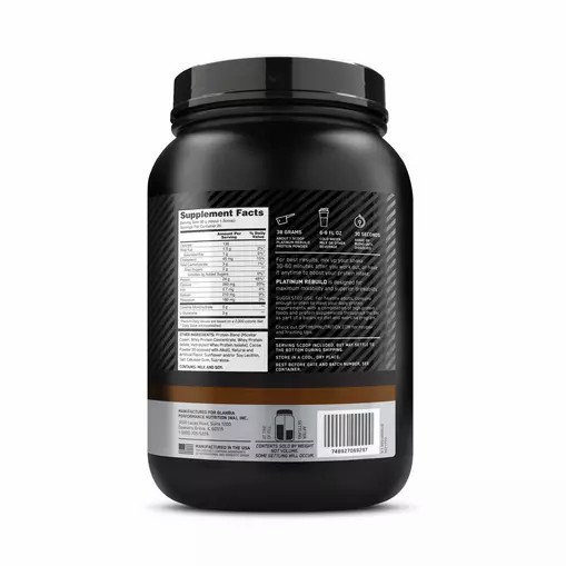 Optimum Nutrition Platinum Rebuild Dark Chocolate 1.67 lb (20 Servings) | 617480-ZDM