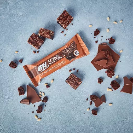 Optimum Nutrition Protein Bar Chocolate Brownie Crunch 65 grams (1 Bars) | 308517-EXH