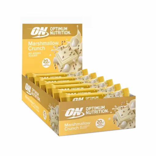 Optimum Nutrition Protein Bar Marshmallow Crunch 650 grams (10 Bars) | 962431-PEI